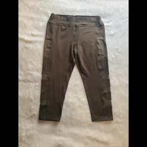 Shein Brand. Olive green. Workout Leggings. L